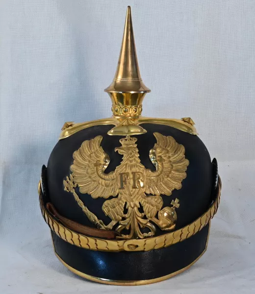 Prussian Military Veterinarian Officers Pickelhaube Visuel 1 principal